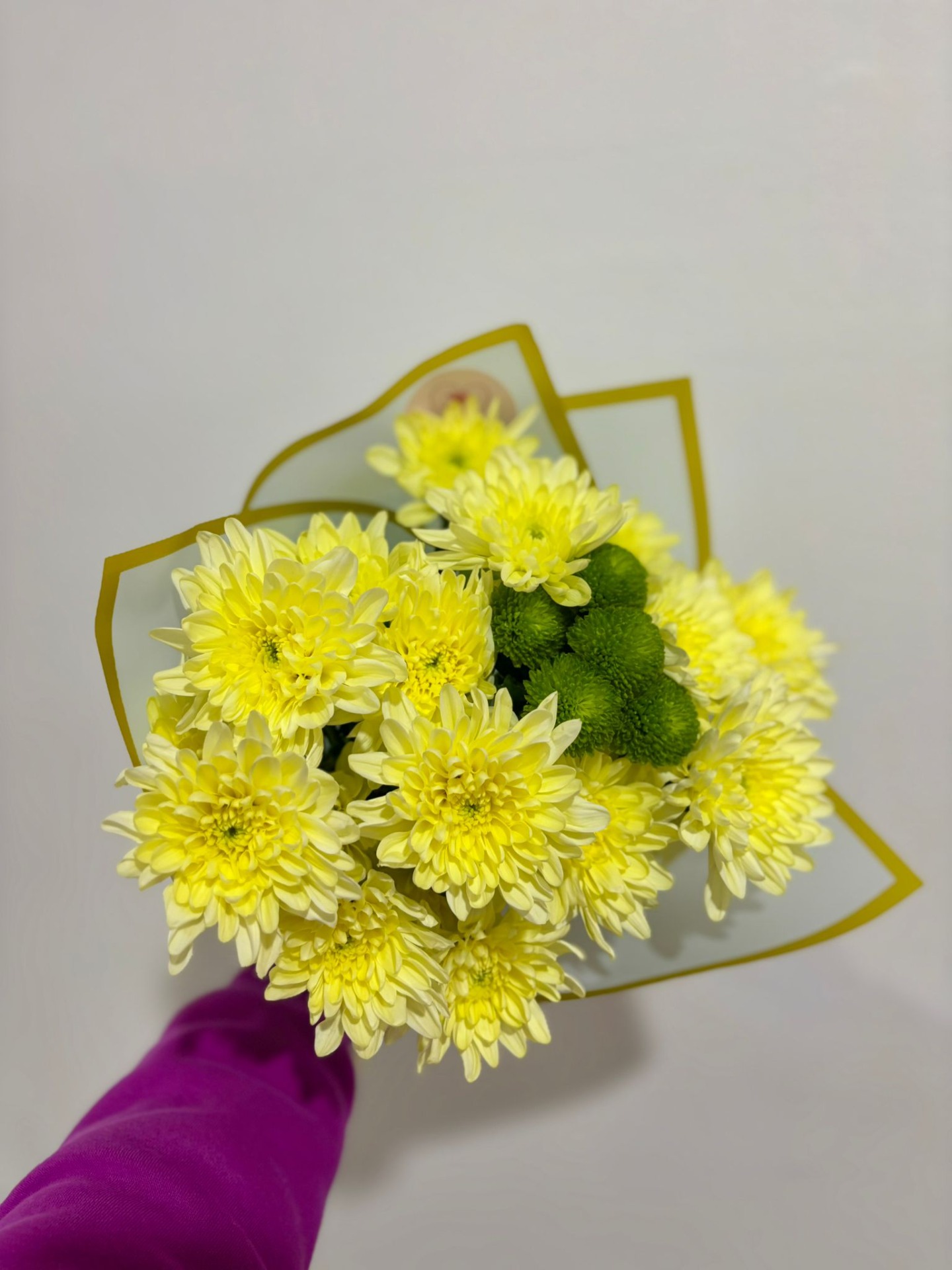 Buchet 3 crizanteme, germini - 45 RON