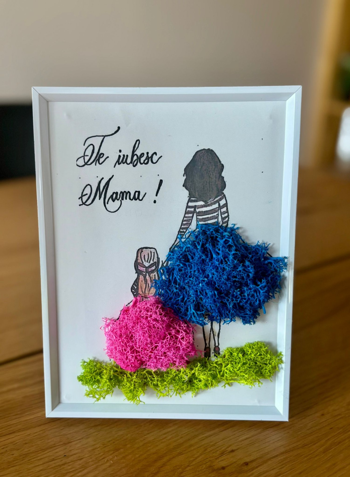 Tablou licheni pentru mama - 60 RON